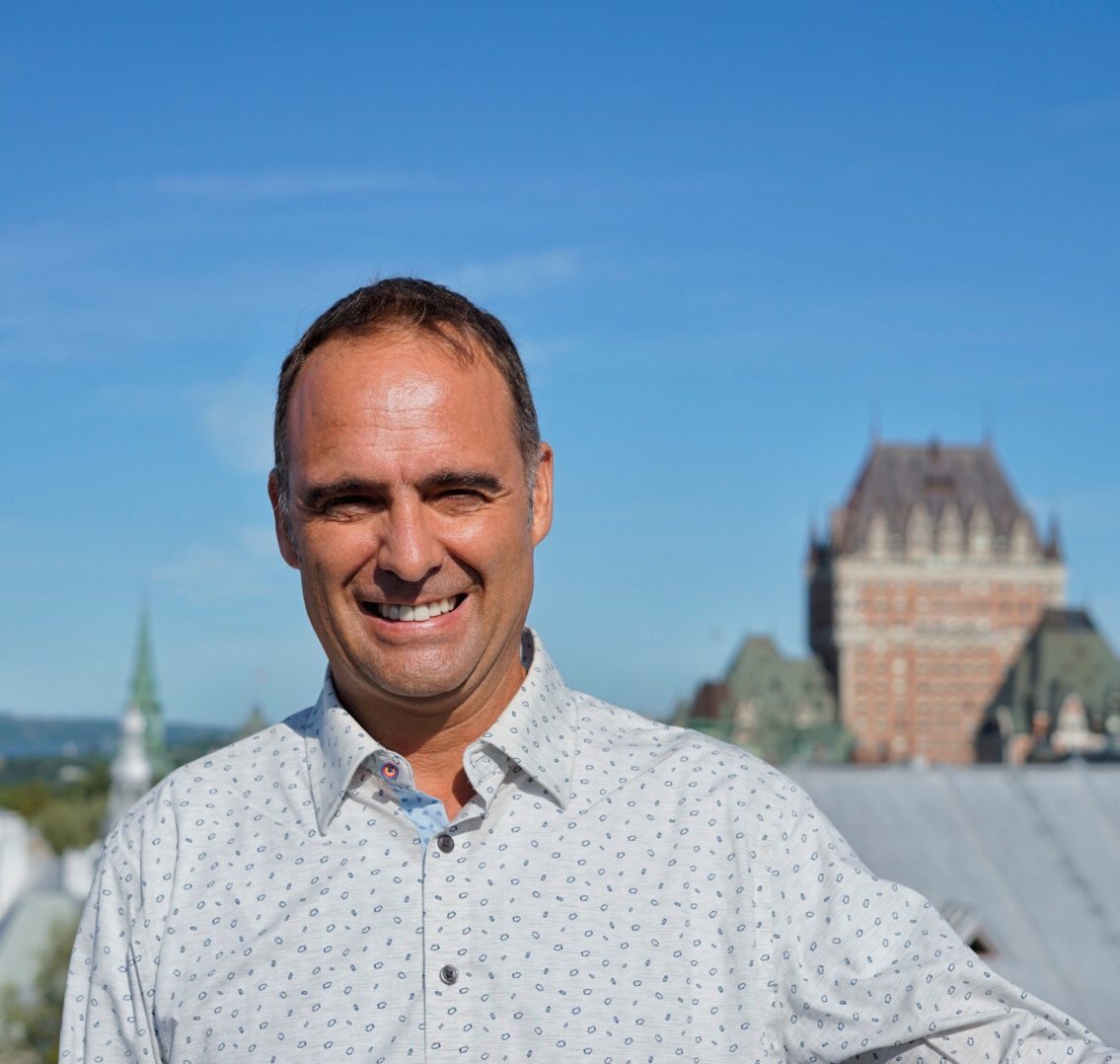 Steeve Gaudreault, private tour guide in Québec City, Canada